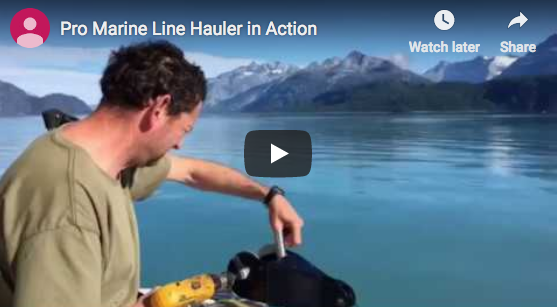 Pro Marine's Drill Powered Line Hauler (Pot Puller)