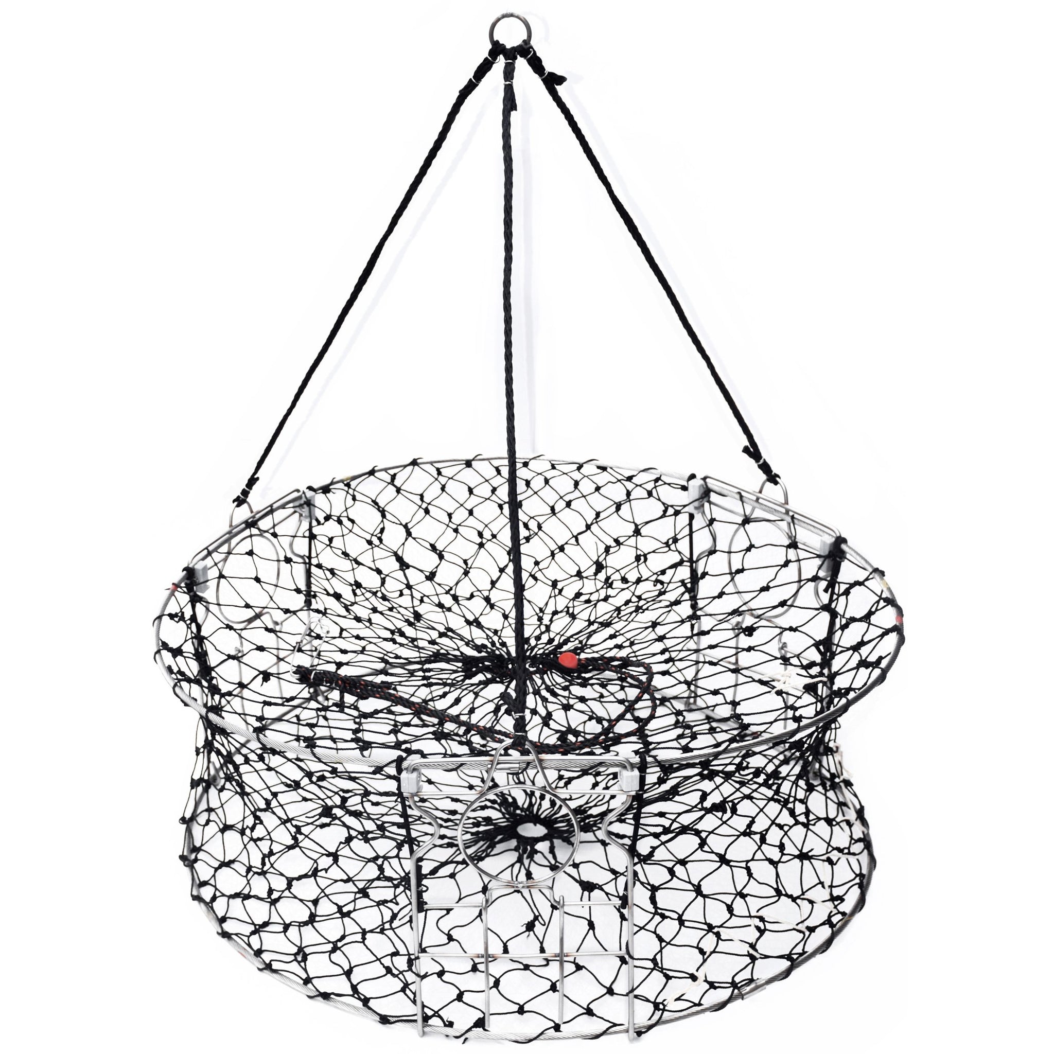 collapsible crab and fish trap & Traps Danielson Crab Trap Crabjaw This collapsible crab trap offers a unique 40*80CM Telescopic Foldable Crayfish Crab